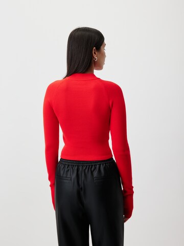 LeGer by Lena Gercke Sweater 'Agathe' in Red