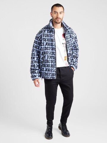 Versace Jeans Couture Fleecejakke i blå