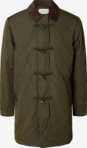 Cappotto di mezza stagione 'SLMNIGEL' di SELECTED in verde: frontale
