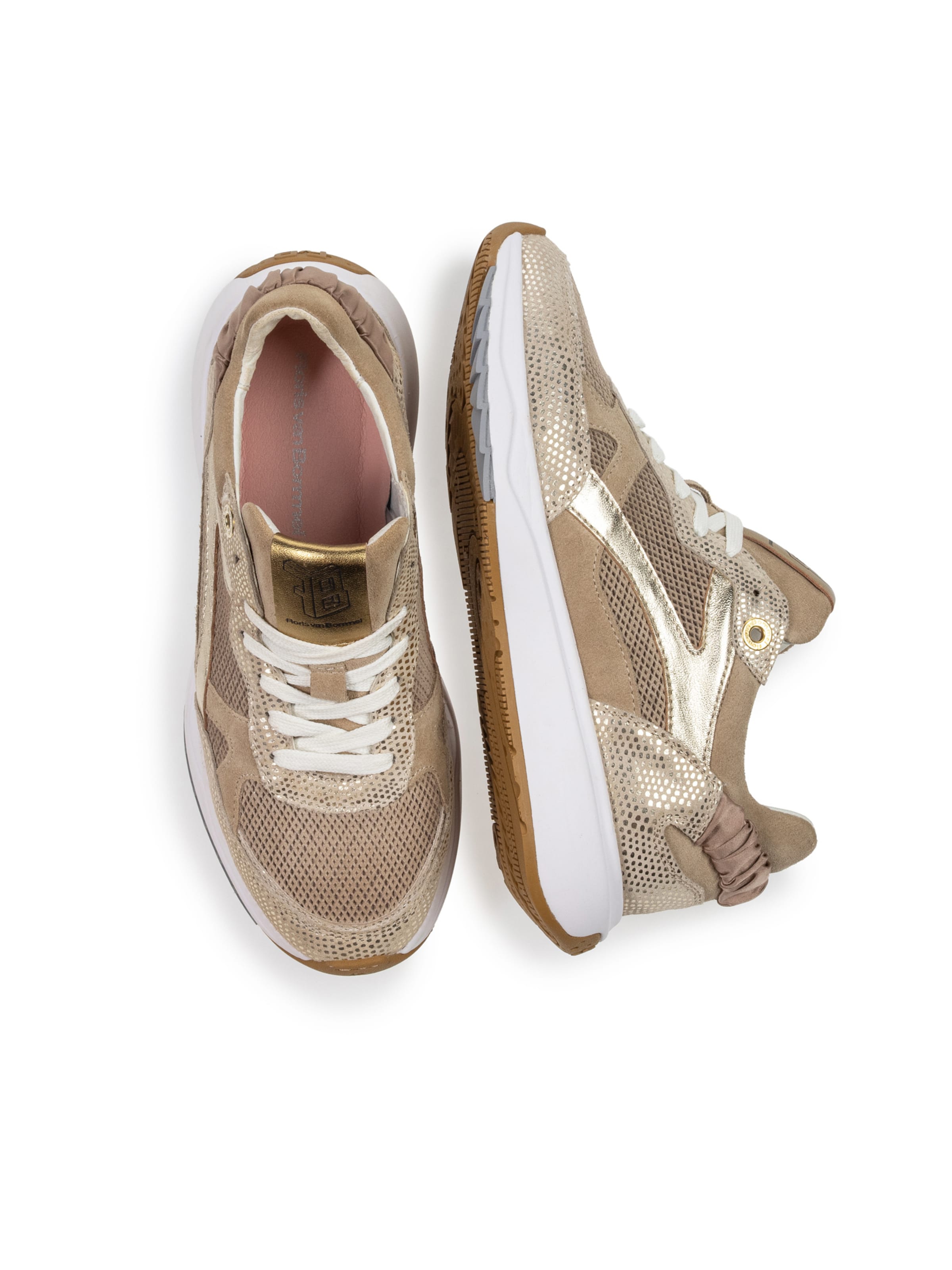 Floris van Bommel Sneakers 'Suvi 04' in Gold