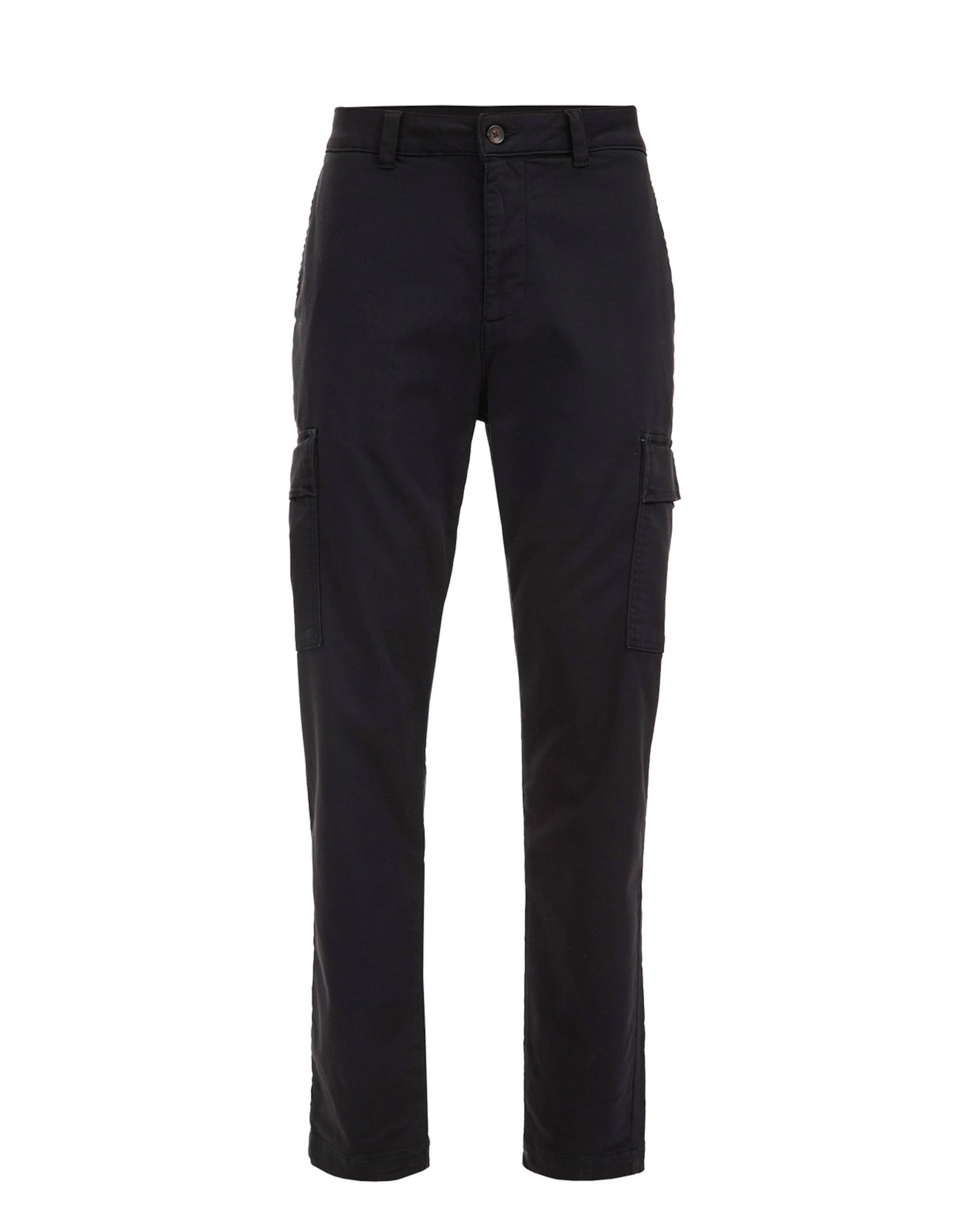 WE Fashion Tapered Cargo nadrágok - fekete: elől