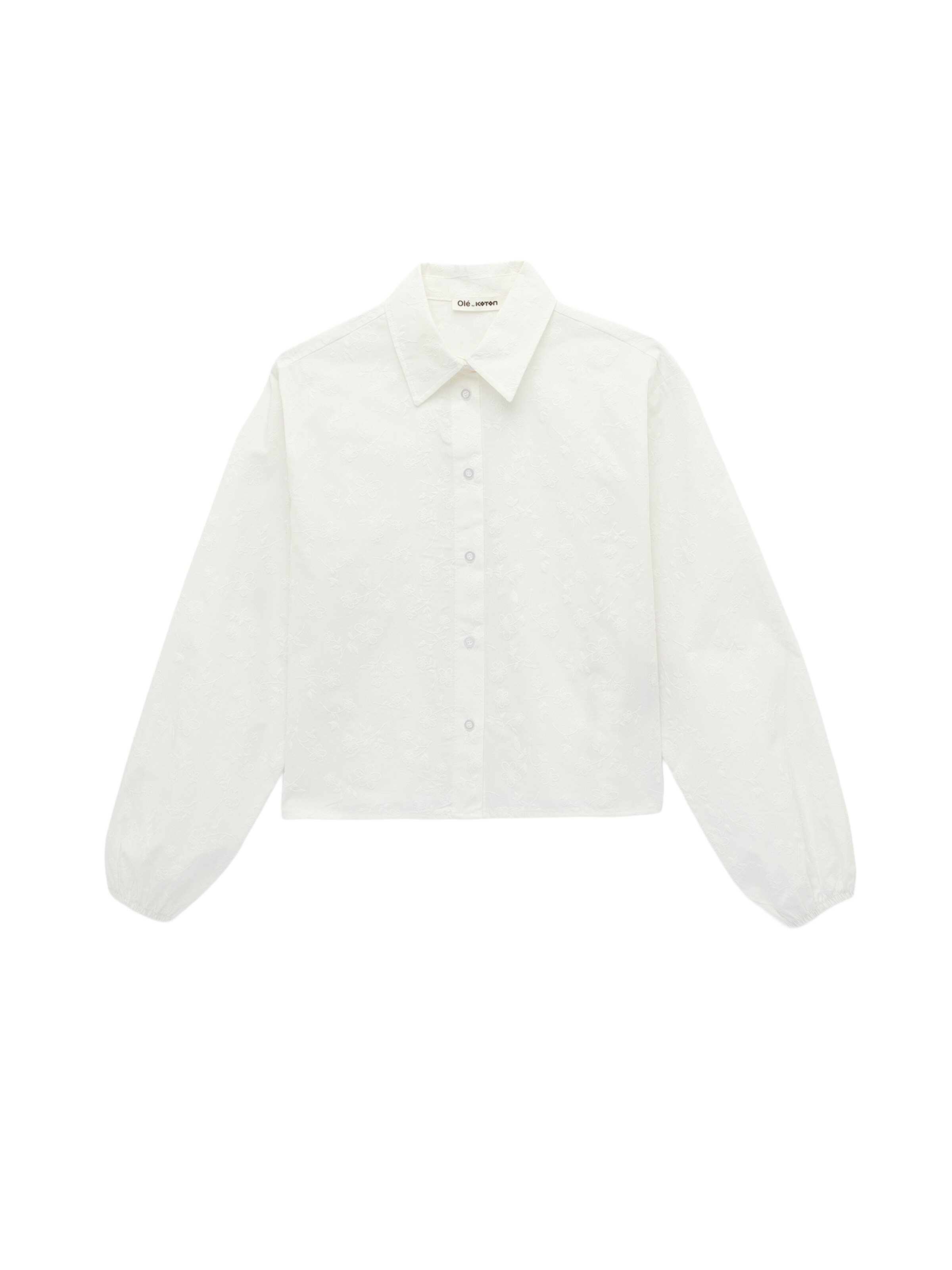 Koton Blouse in Wit: voorkant