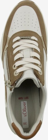 s.Oliver Sneakers laag in Beige