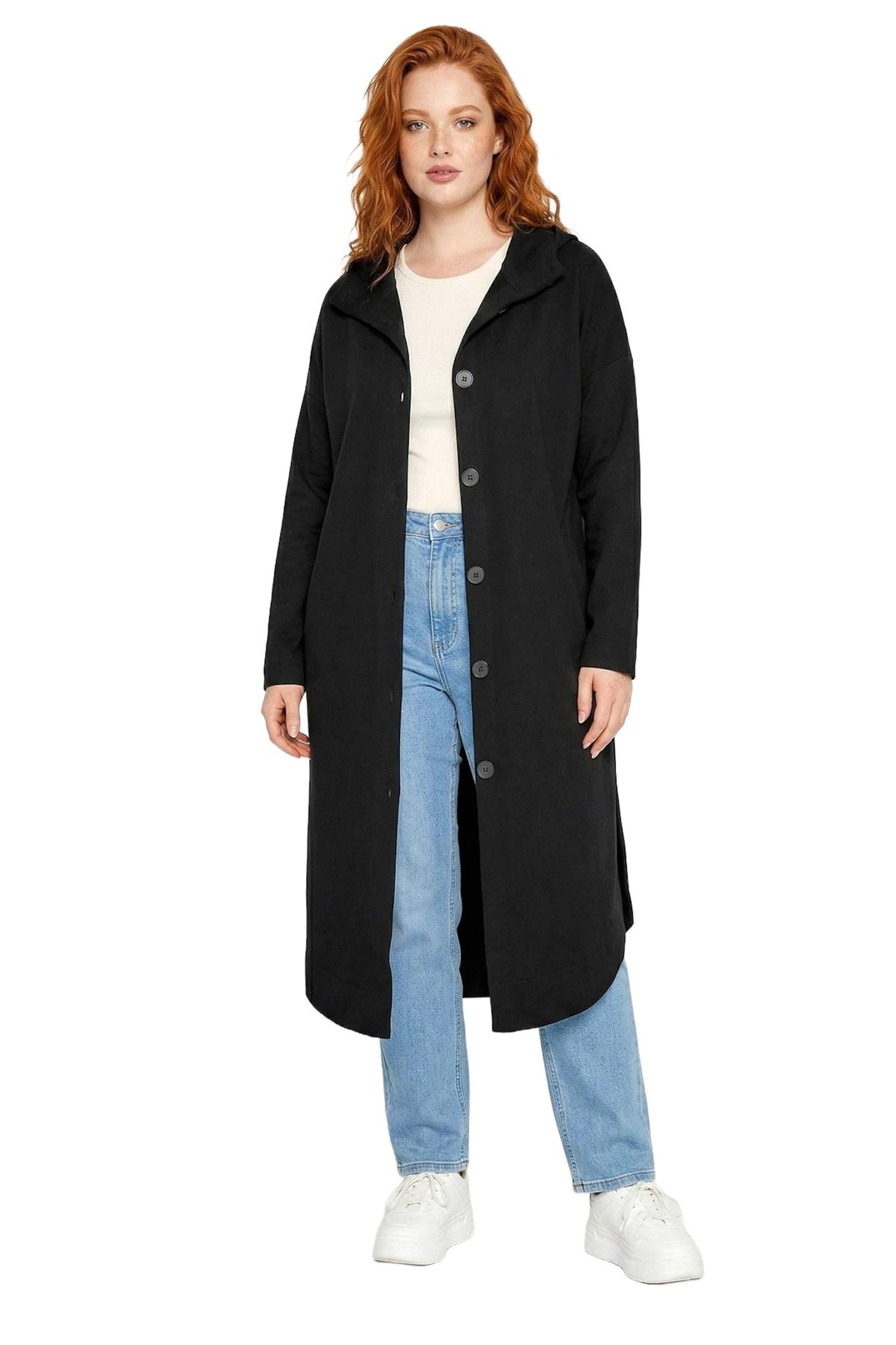Veste mi-saison Shape Of You en noir : devant