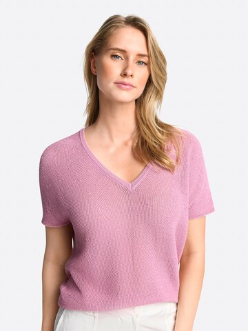 Rich & Royal Sweater in Pink: front