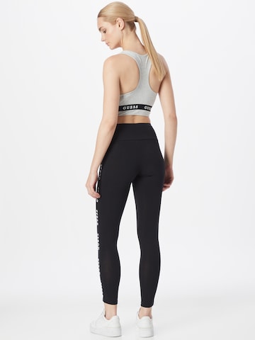 Skinny Pantalon de sport 'ALINE' GUESS en noir