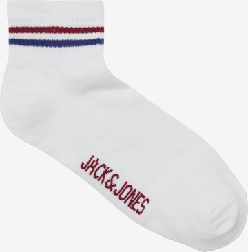 JACK & JONES Ponožky 'BENJAMIN' - biela