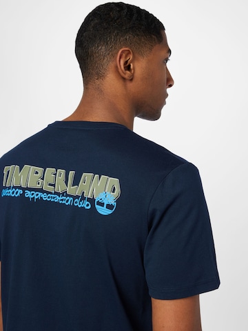 TIMBERLAND - Camiseta en azul