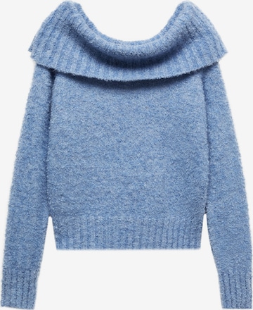 MANGO Sweater 'Tuttu' in Blue: front