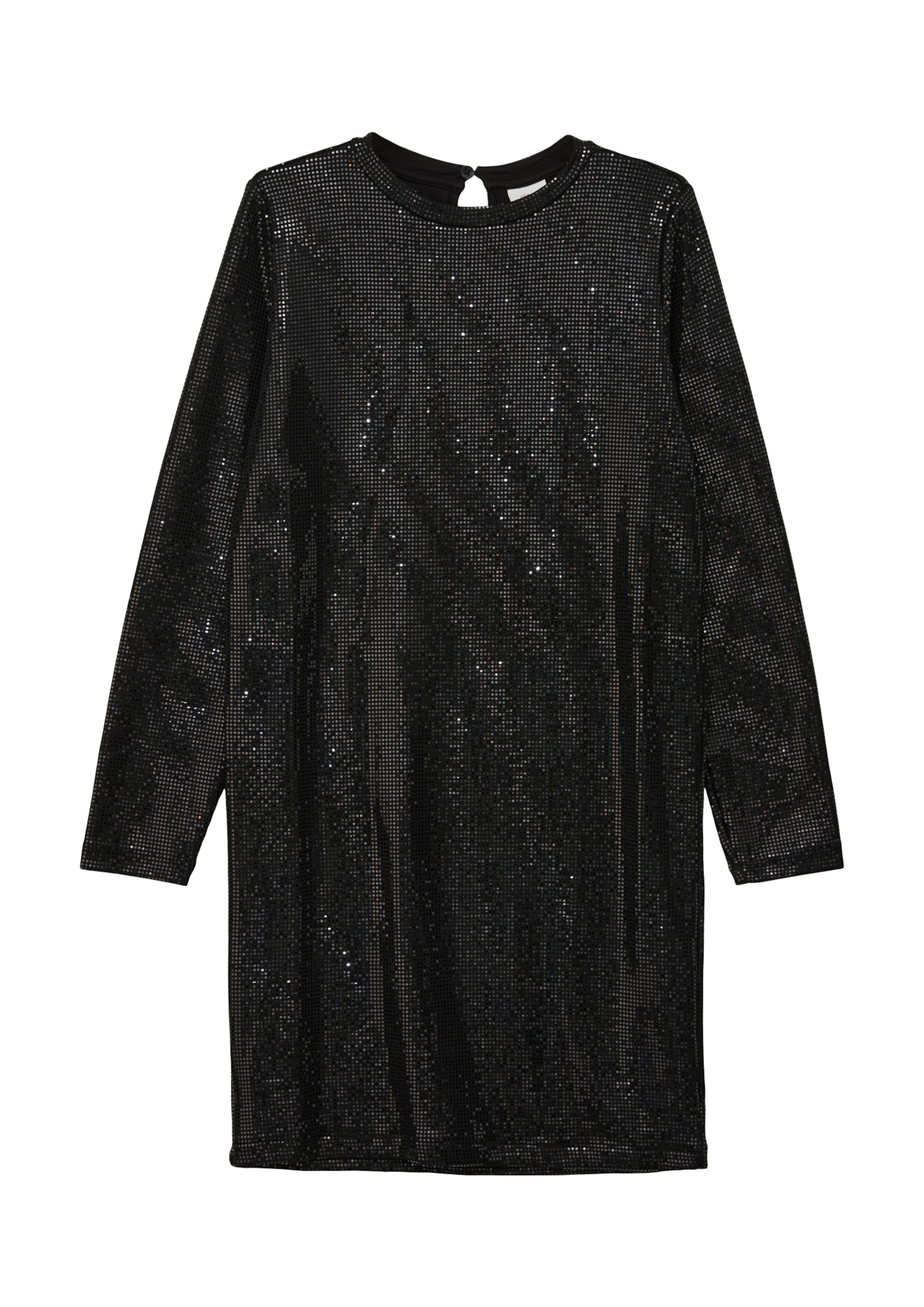 s.Oliver Kleid in Schwarz: Vorderseite