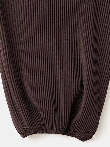 MANGO Loosefit Hose 'GEMMA' in Braun