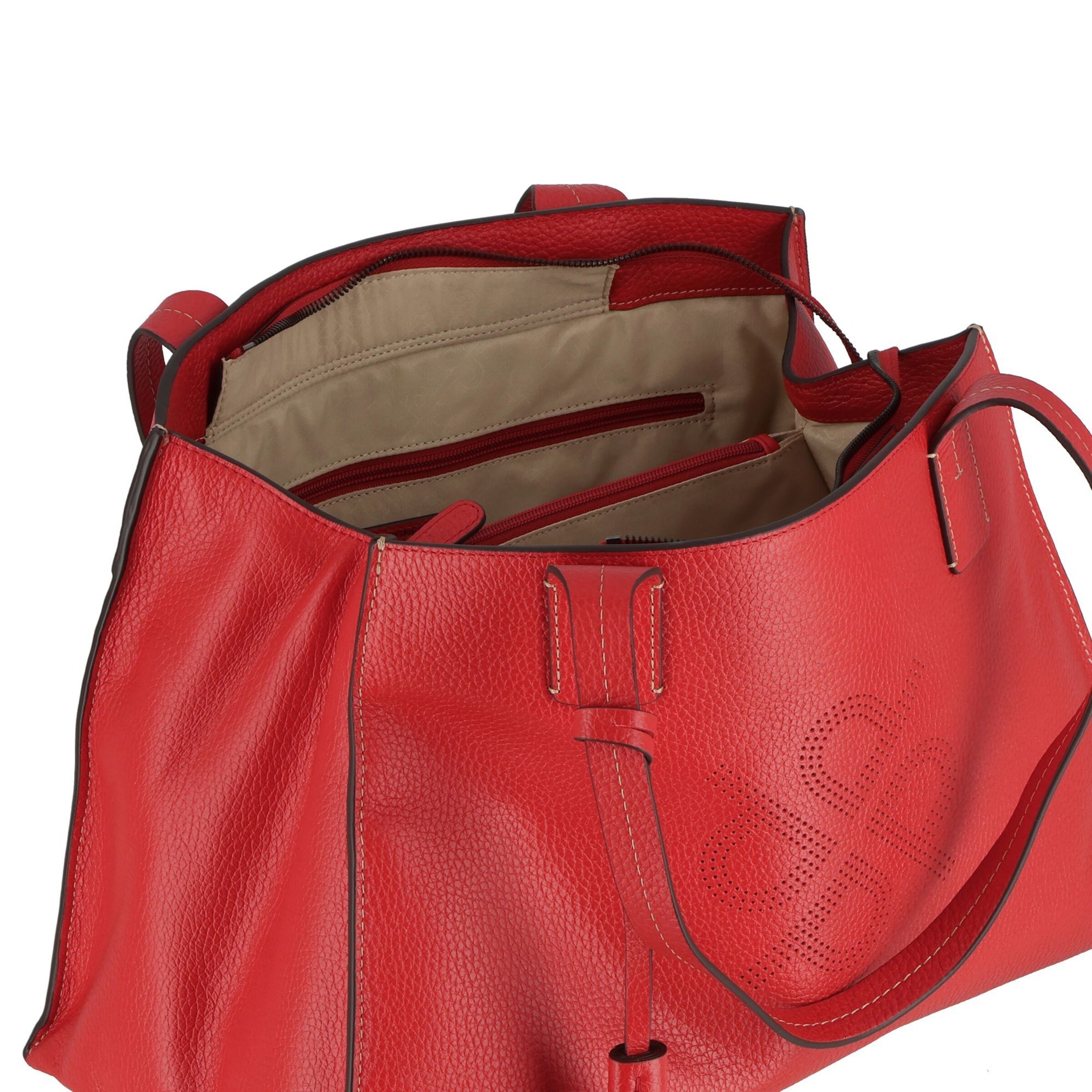 Picard Shoulder Bag 'Peephole' in Red