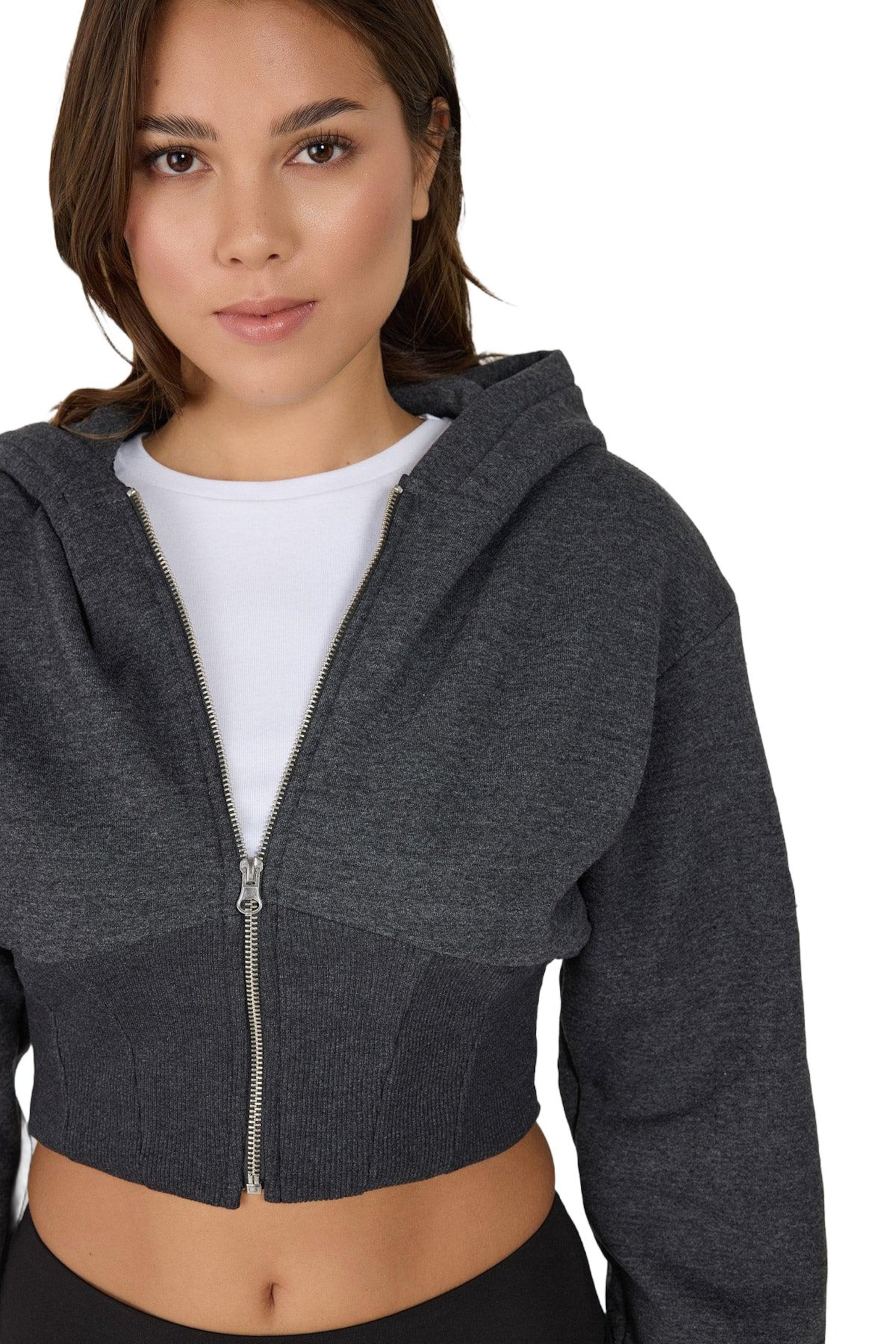 No Matter What Sweatvest in Grijs