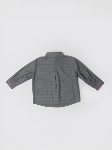 Maru + Bo Shirts 'CHECKED SHIRT WITH POCKETS' i grå