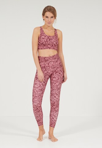 Athlecia Skinny Sportbroek 'Franzine' in Rood