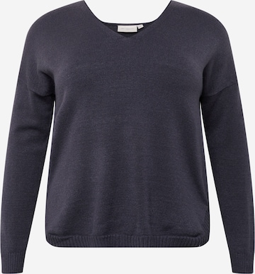 Pullover 'Margareta' di ONLY Carmakoma in grigio: frontale