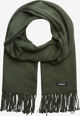 JACK & JONES Scarf 'Solid' in Green: front