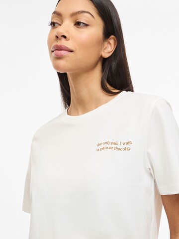 T-shirt 'VISybilla' VILA en blanc