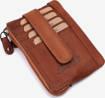 Benthill Schlüsselanhänger in Braun: Vorderseite