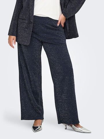 ONLY Carmakoma - regular Pantalón 'CARALYA' en negro: frente