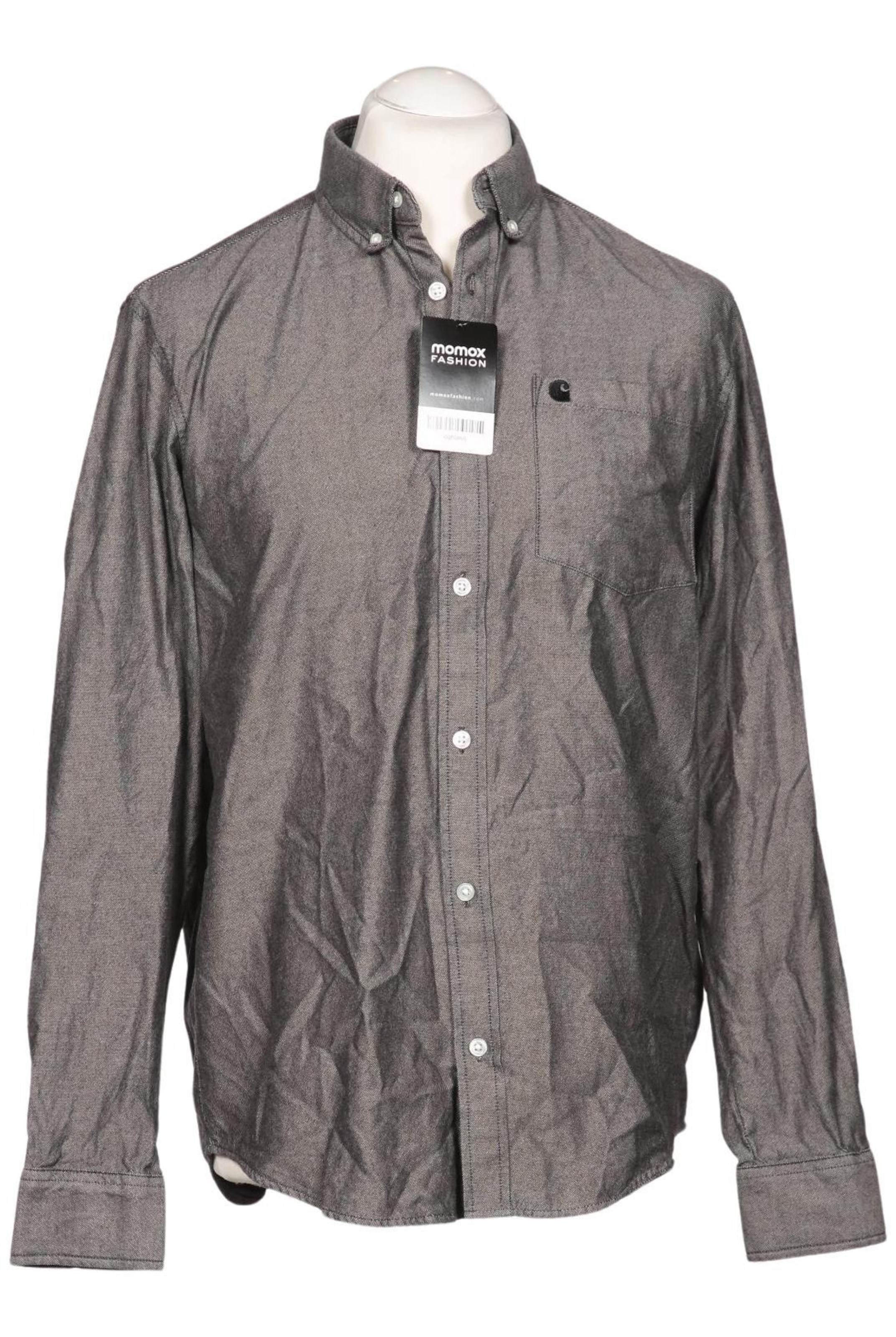 Carhartt WIP Button Up Shirt in M in Grey: front