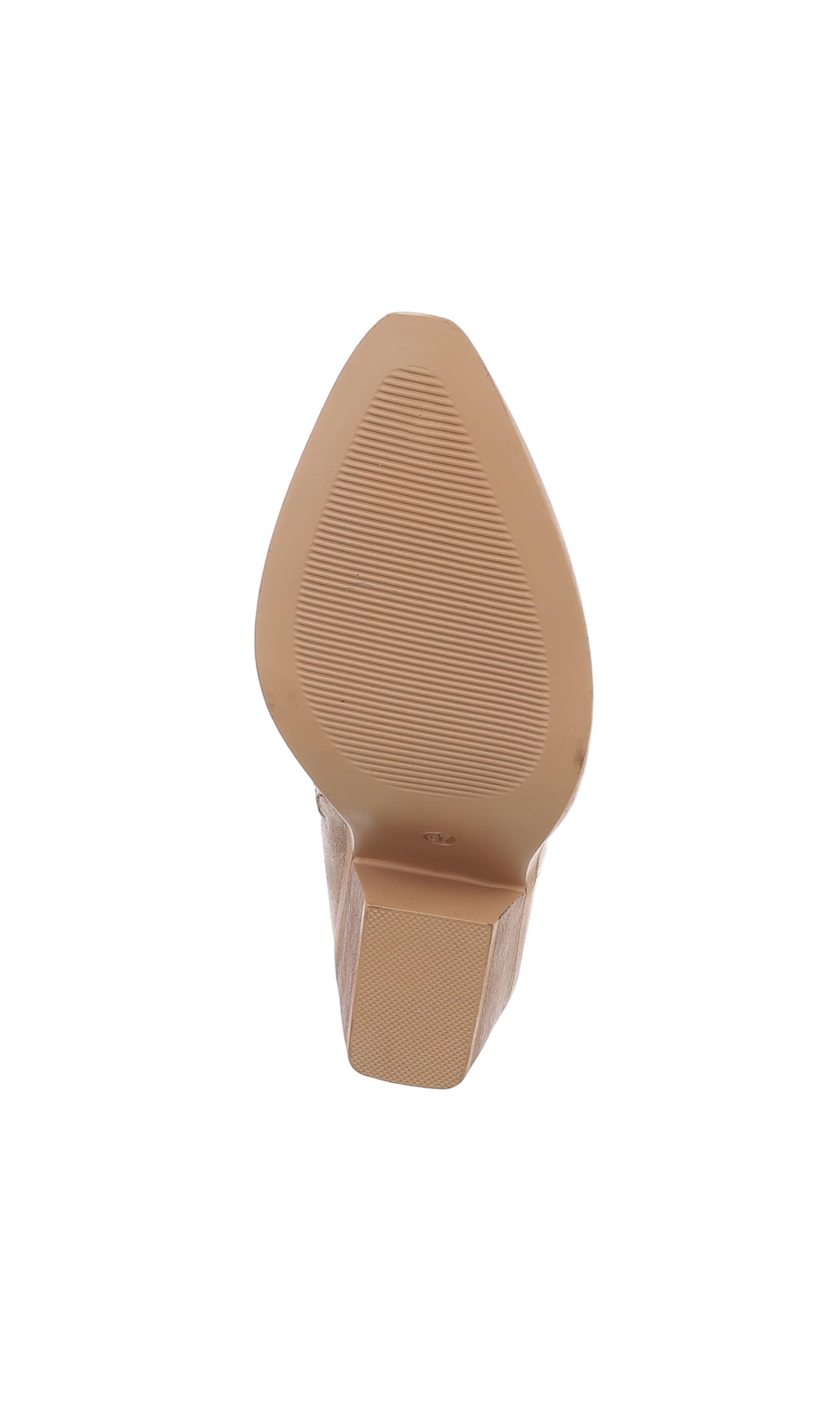 Ital-Design Cowboystiefel in Beige