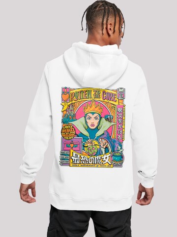 Sweat-shirt 'Villians Rotten To The Core' F4NT4STIC en blanc : devant