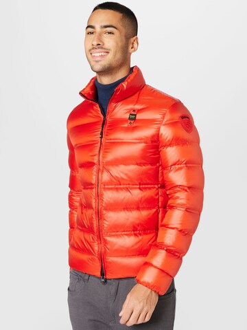 Blauer.USA Zimní bunda – oranžová: přední strana