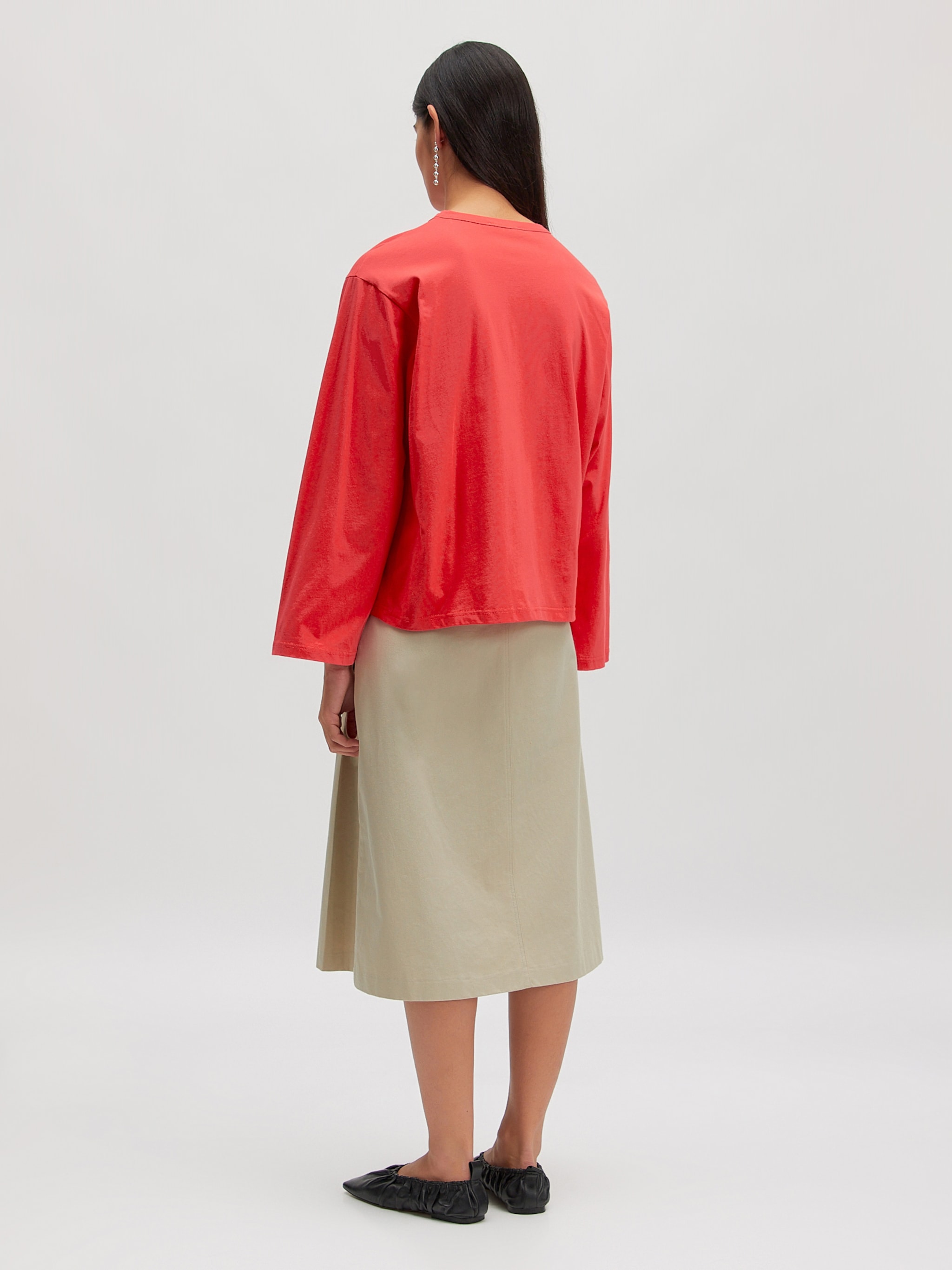 EDITED Neuheiten Shirt 'Verlee' rot