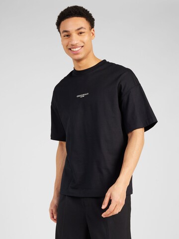 T-Shirt 'SANTORINI' JACK & JONES en noir : devant