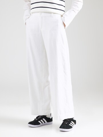 Wide leg Pantaloni 'LIVVY' di HOLLISTER in bianco: frontale