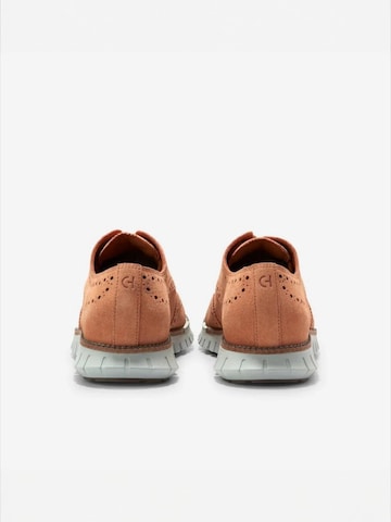 Cole Haan Schnürschuh 'ZG RMSTD STITCH WING' in Orange