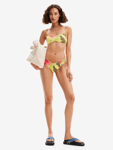 Fascia Top per bikini di Desigual in giallo