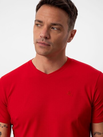 T-Shirt Daniel Hills en rouge