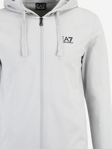 EA7 Emporio Armani Sweatjacke in Grau