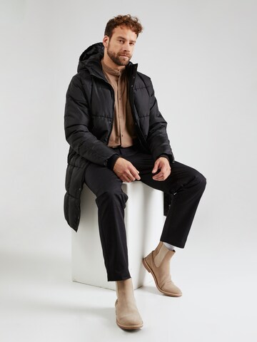 ABOUT YOU x Kevin Trapp Regular Fit Hemd 'Finn' in Braun
