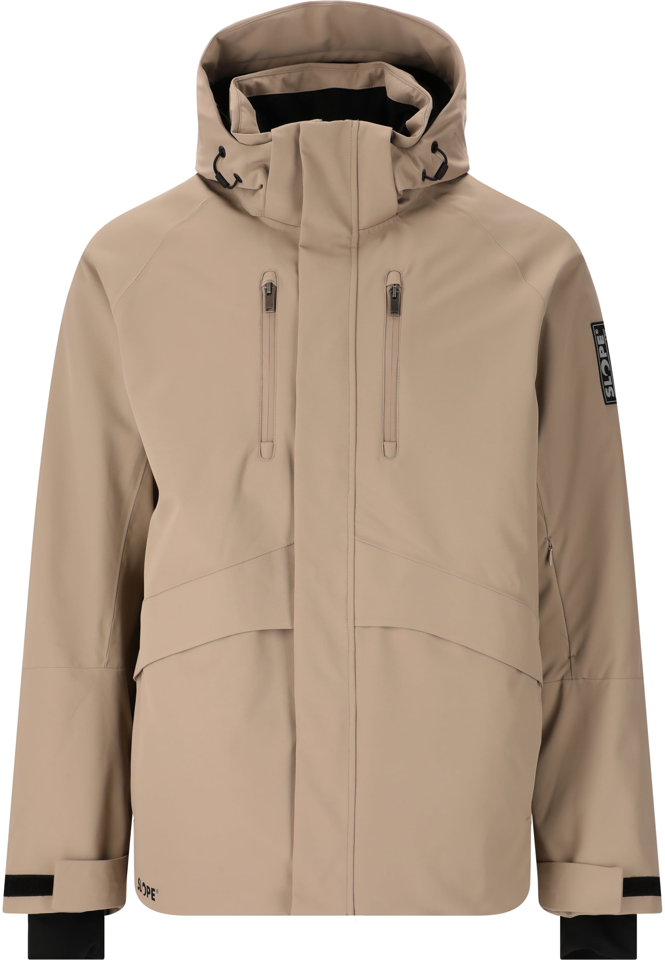 SLOPE Skijacke 'Kenai' in Beige: Vorderseite