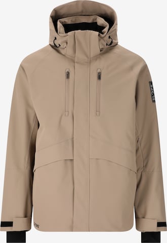 SLOPE Skijacke 'Kenai' in Beige: Vorderseite