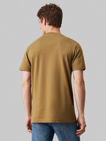 T-Shirt Calvin Klein Jeans en marron