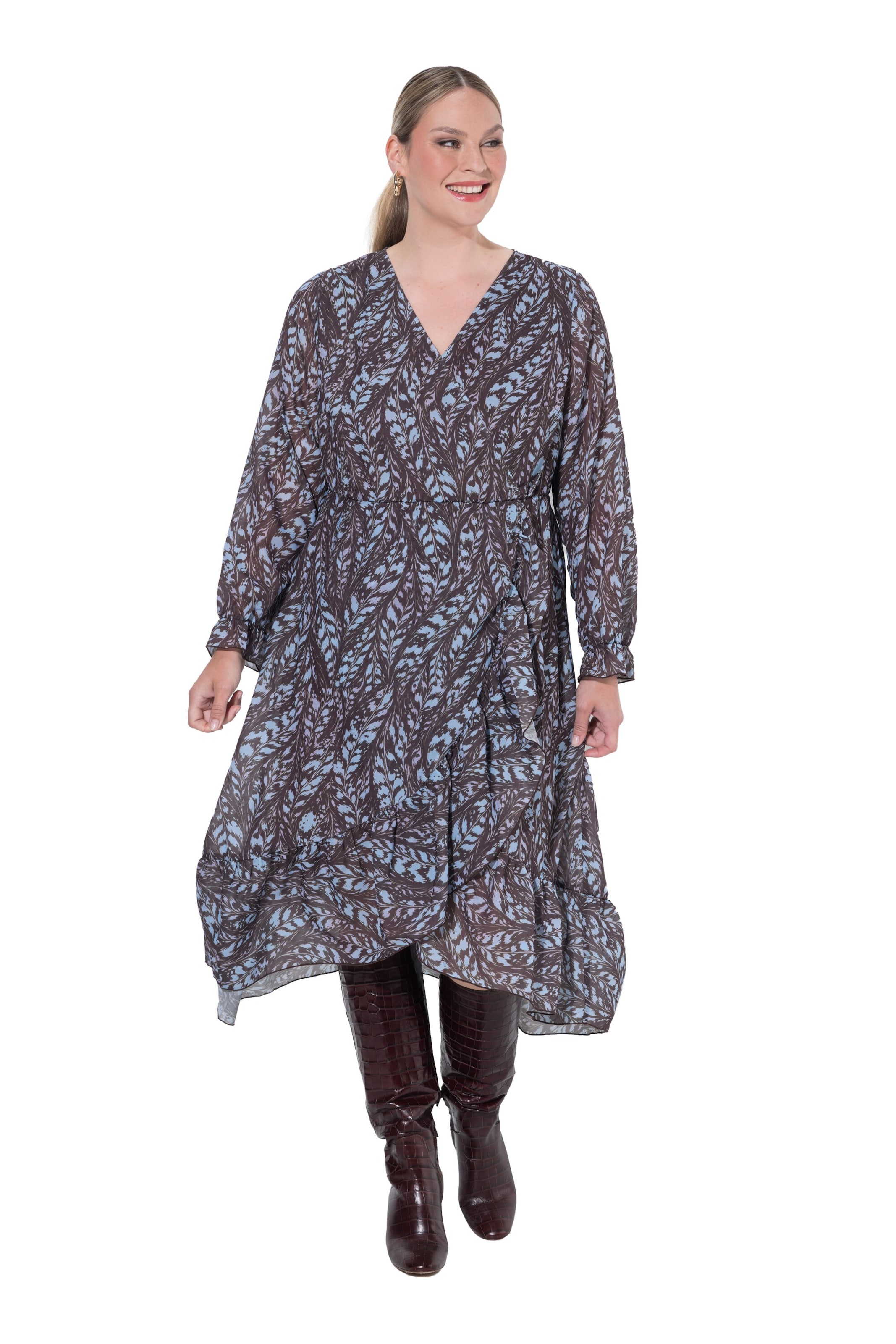 MIAMODA Kleid in Braun