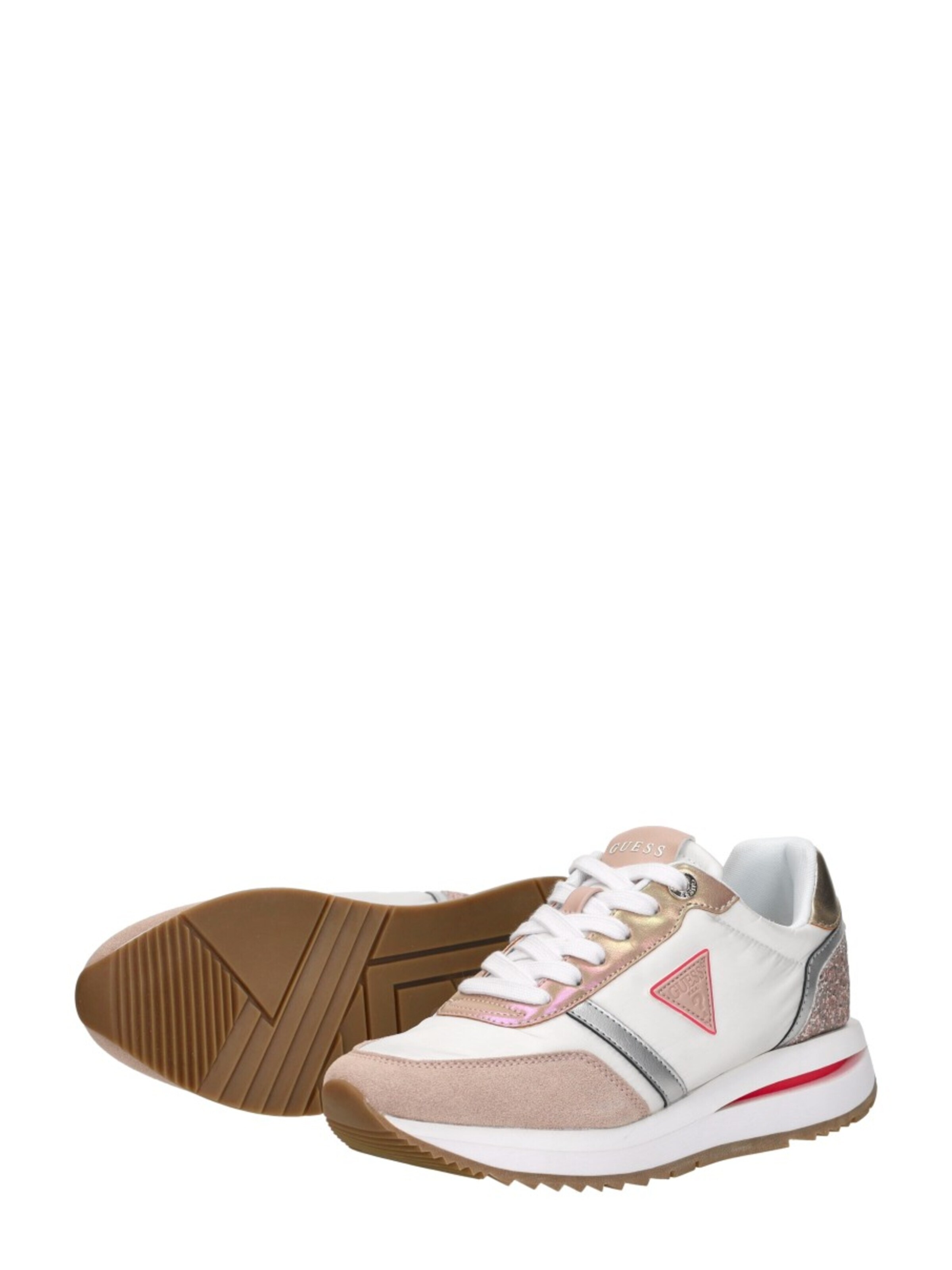 GUESS Sneakers laag 'Eagar' in Wit