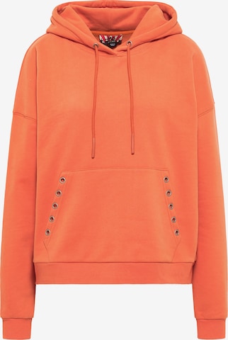 myMo ROCKS Sweatshirt in Orange: predná strana