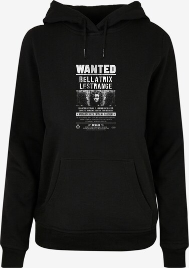 ABSOLUTE CULT Sweatshirt 'Harry Potter' in schwarz / weiß, Produktansicht