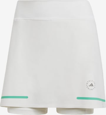 Jupe de sport 'TrueNature' ADIDAS BY STELLA MCCARTNEY en blanc : devant
