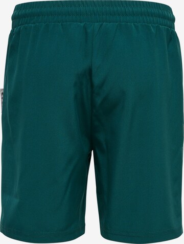 Hummel Regular Workout Pants 'Move' in Green