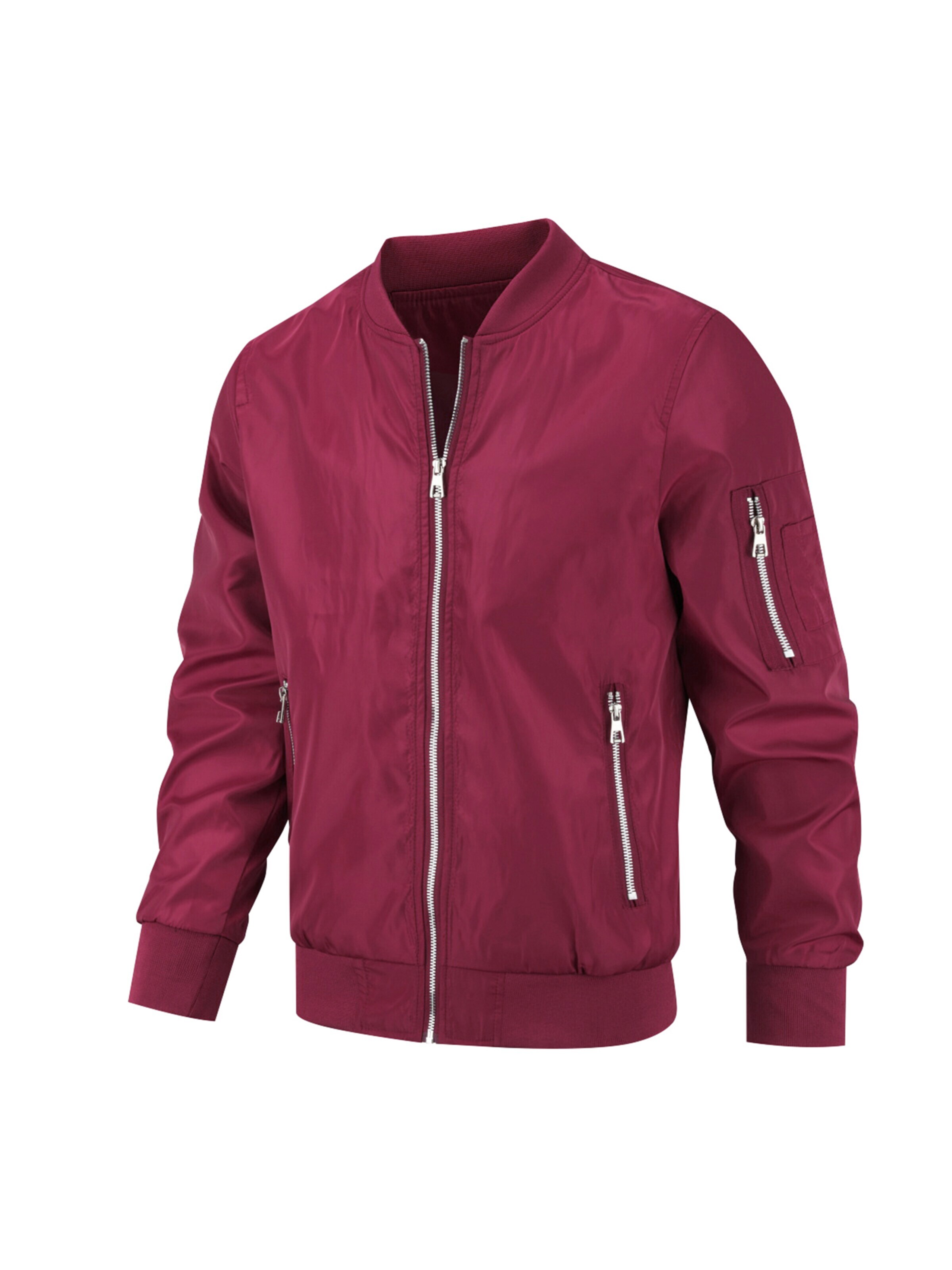 YOUTHUP Between-Season Jacket in Red