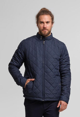 INDICODE JEANS Tussenjas 'Dorosk' in Blauw: voorkant