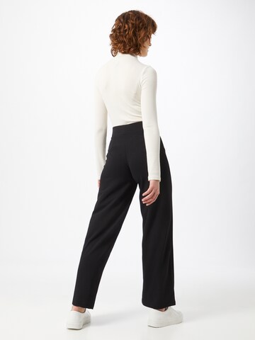 Gina Tricot Wide leg Broek 'Jenna' in Zwart