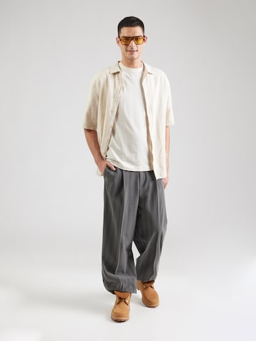 Abercrombie & Fitch Shirt 'CLASSIC' in Beige