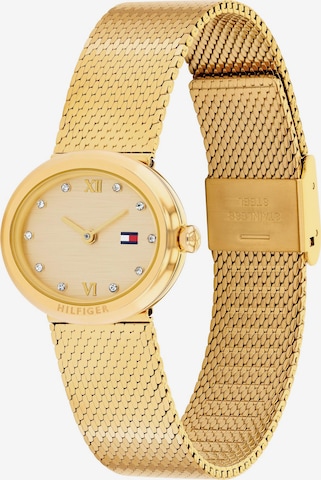 auksinė TOMMY HILFIGER Analoginis (įprasto dizaino) laikrodis 'MOIRA': priekis